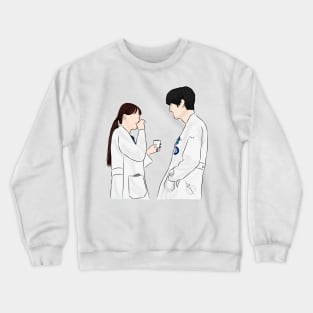 Dr Romantic Korean Drama Fan Art Crewneck Sweatshirt